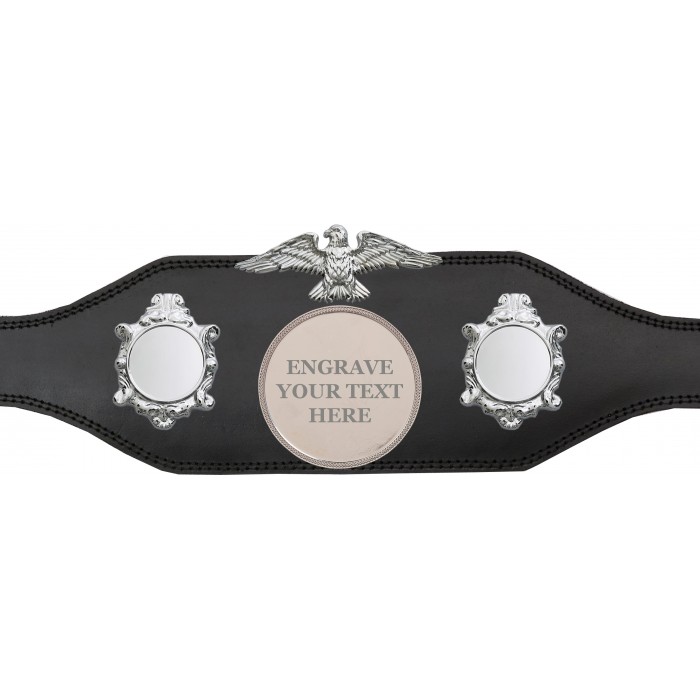 ENGRAVED TITLE BELT - BUD004/S/ENGRAVES - AVAILABLE IN 4 COLOURS